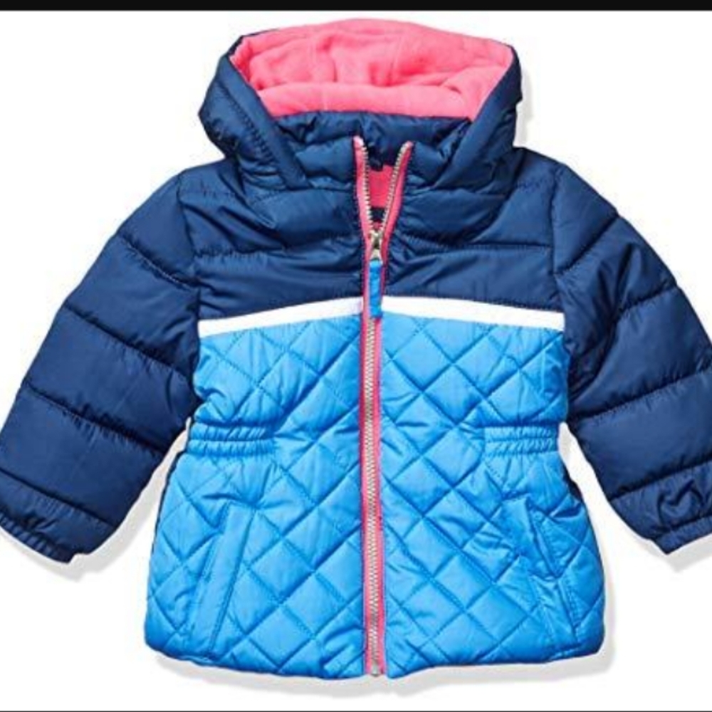 Pink platinum kids coat